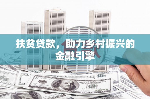 定陶扶贫贷款，助力乡村振兴的金融引擎