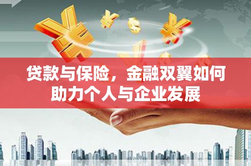浔阳贷款与保险，金融双翼如何助力个人与企业发展