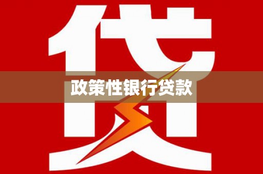 振兴政策性银行贷款