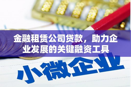 罗东金融租赁公司贷款，助力企业发展的关键融资工具