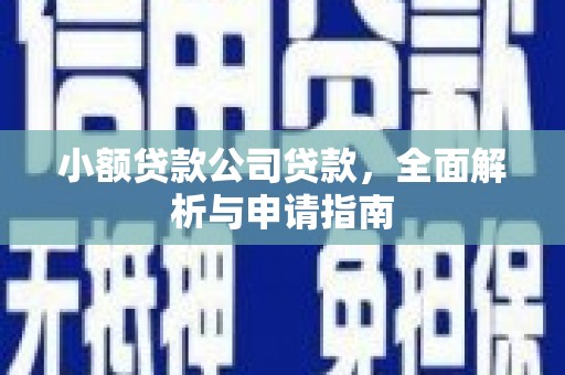 乐都小额贷款公司贷款，全面解析与申请指南