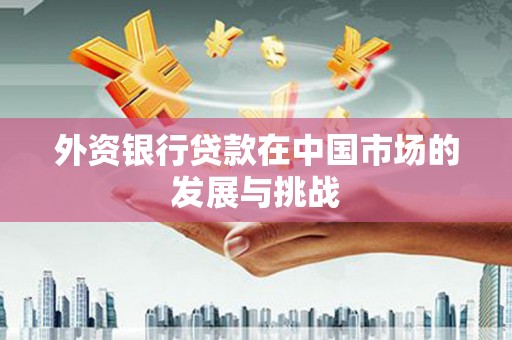 湖里外资银行贷款在中国市场的发展与挑战