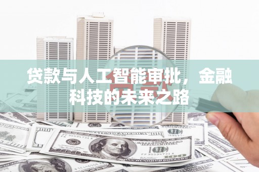 阳春贷款与人工智能审批，金融科技的未来之路