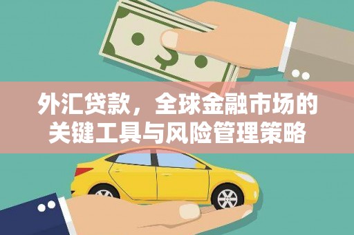 夏邑外汇贷款，全球金融市场的关键工具与风险管理策略