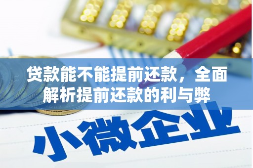 西屯贷款能不能提前还款，全面解析提前还款的利与弊
