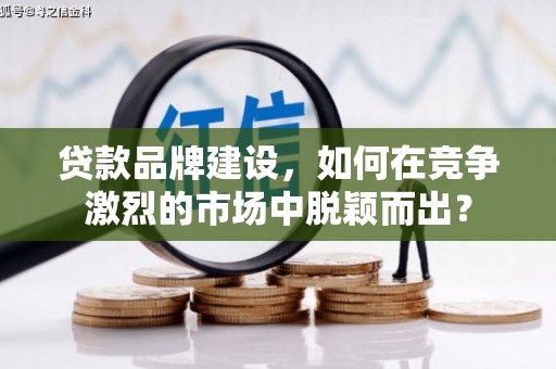大埔贷款品牌建设，如何在竞争激烈的市场中脱颖而出？