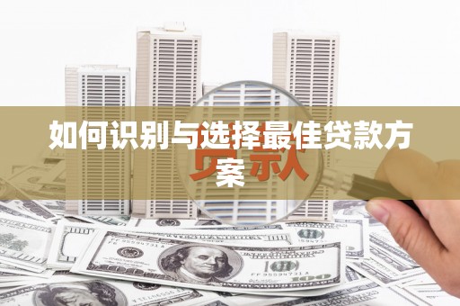 利通如何识别与选择最佳贷款方案